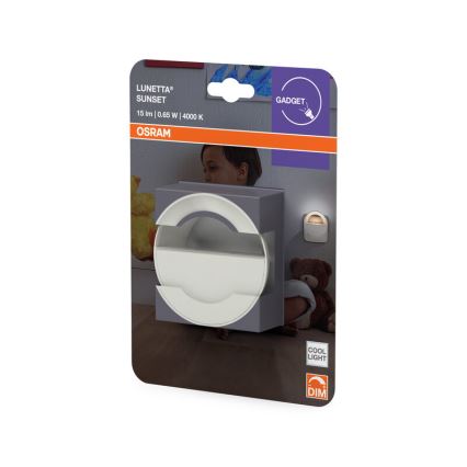 Osram - LED Stmievateľné nočné svetlo LUNETTA LED/0,65W/230V