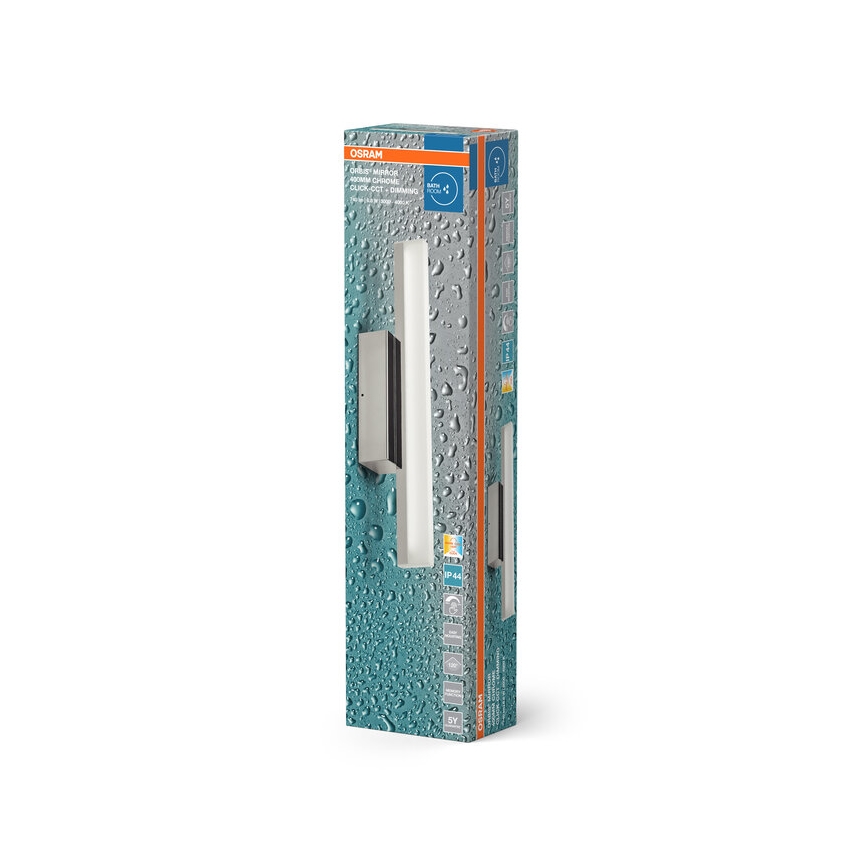 Osram - Stmievateľné LED osvetlenie zrkadla ORBIS MIRROR LED/6,8W/230V 40 cm 3000/4000K IP44 lesklý chróm