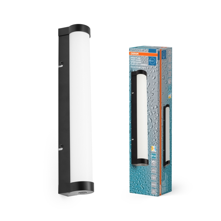 Osram - LED stlmiteľné osvetlenie zrkadla ORBIS TUBE LED/9W/230V 40 cm IP44 čierna