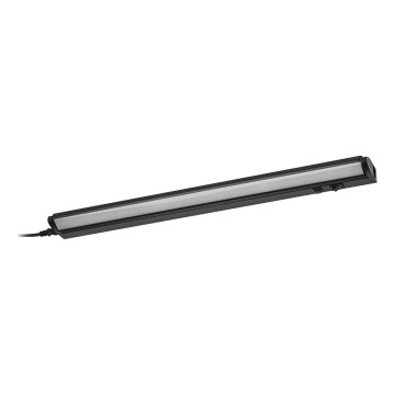 Osram - LED stmievateľné podlinkové svietidlo LINEAR TURN LED/10W/230V 3000/4000/6500K 55 cm čierne