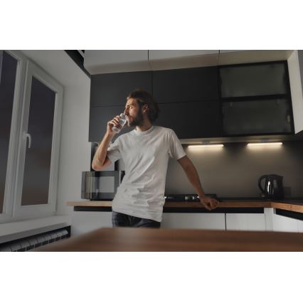 Osram - LED stmievateľné podlinkové svietidlo s pohybovým a súmrakovým senzorom LINEAR LED/5W/3,7V 2200 mAh 3000K 35 cm biela