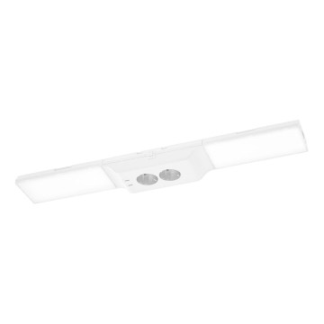Osram - LED stmievateľné podskrinkové svietidlo so zásuvkami UNDERCABINET LED/10W/230V 3000K 54,8 cm biela