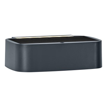 Osram - LED stmievateľné solárne nástenné svietidlo ENDURA STYLE LED/7,6W/4,2V 2000 mAh IP65 antracitové