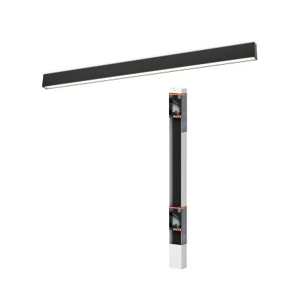 Osram - LED stmievateľné stropné svietidlo OFFICE LINE LED/11/20/30W/230V 4000K 112,6 cm čierna