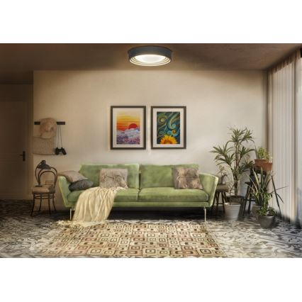 Osram - stmievateľné LED stropné svietidlo ORBIS CONCRETE LED/13W/230V priemer 30 cm sivé/betónové