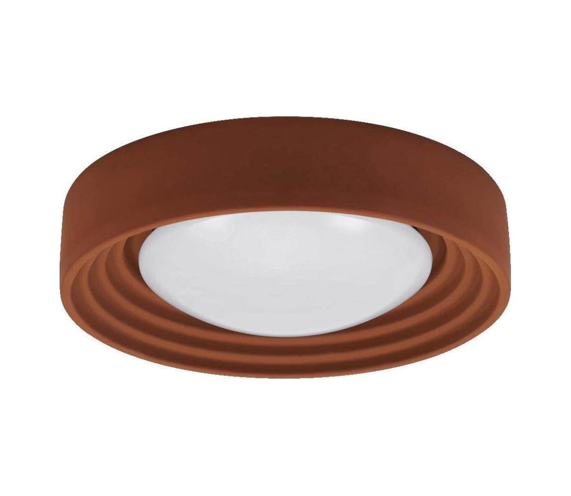 Osram - LED stmievateľné stropné svietidlo ORBIS CONCRETE LED/18W/230V pr.40cm hnedá/betón 4099854446719