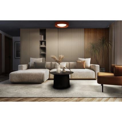 Osram - LED stmievateľné stropné svietidlo ORBIS CONCRETE LED/18W/230V Ø 40 cm hnedá/betón