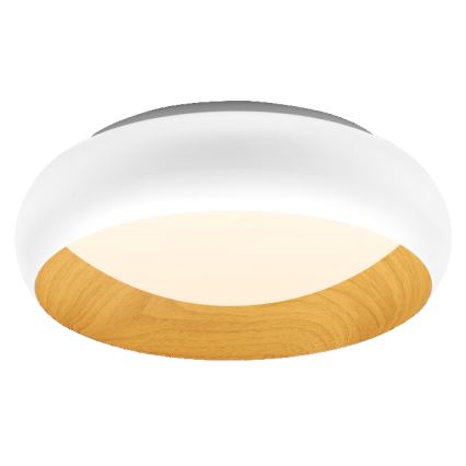 Osram - LED stmievané stropné svietidlo ORBIS LIVIA LED/16W/230V pr. 30 cm biela/hnedá