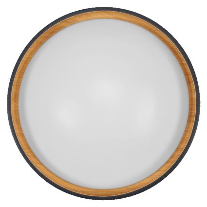 Osram - LED stmievateľné stropné svietidlo ORBIS LIVIA LED/16W/230V pr. 30 cm antracit/hnedá