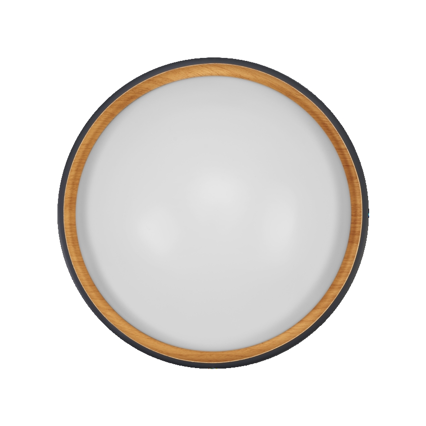 Osram - LED stmievateľné stropné svietidlo ORBIS LIVIA LED/16W/230V pr. 30 cm antracit/hnedá