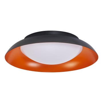 Osram - LED Stmievateľné stropné svietidlo ORBIS PLATE LED/19W/230V pr. 31 cm oranžová/čierna