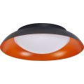Osram - LED stmievateľné stropné svietidlo ORBIS PLATE LED/35W/230V pr. 43 cm oranžová/čierna