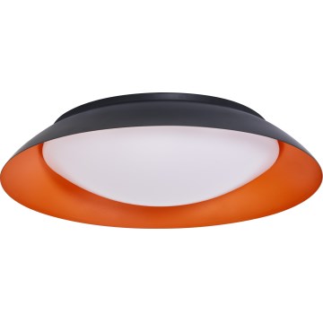 Osram - LED stmievateľné stropné svietidlo ORBIS PLATE LED/45W/230V pr. 48 cm oranžová/čierna