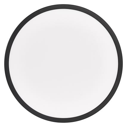 Osram - LED stmievateľné stropné svietidlo ORBIS ULTRA SLIM LED/22W/230V 3000K priemer 40 cm čierne