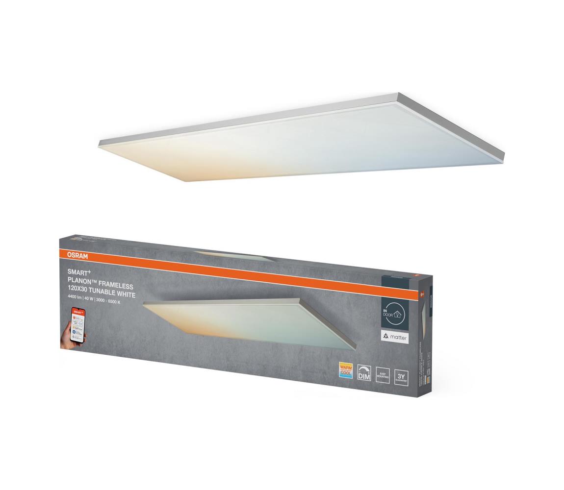 Osram - LED stmievateľné stropné svietidlo SMART+ FRAMELESS LED/40W/230V Wi-Fi 4099854471179