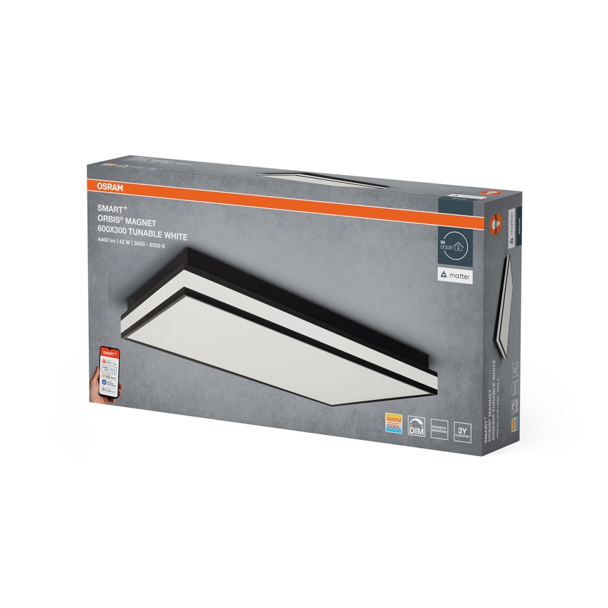 Osram - LED stmievateľné stropné svietidlo SMART+ MAGNET LED/42W/230V 30x60 cm 3000-6500K Wi-Fi
