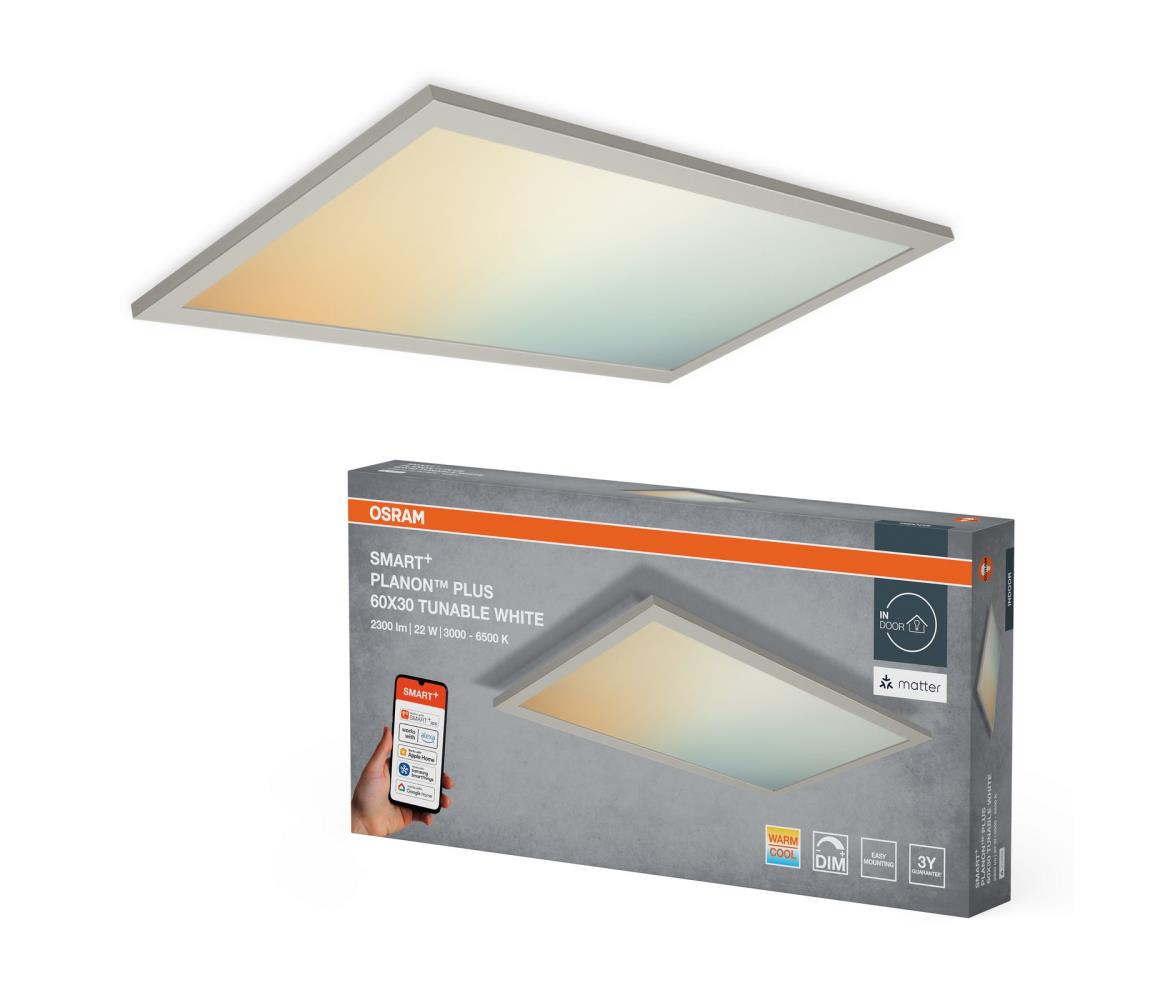 Osram - LED stmievateľné stropné svietidlo SMART+ PLANON LED/22W/230V Wi-Fi 4099854471650