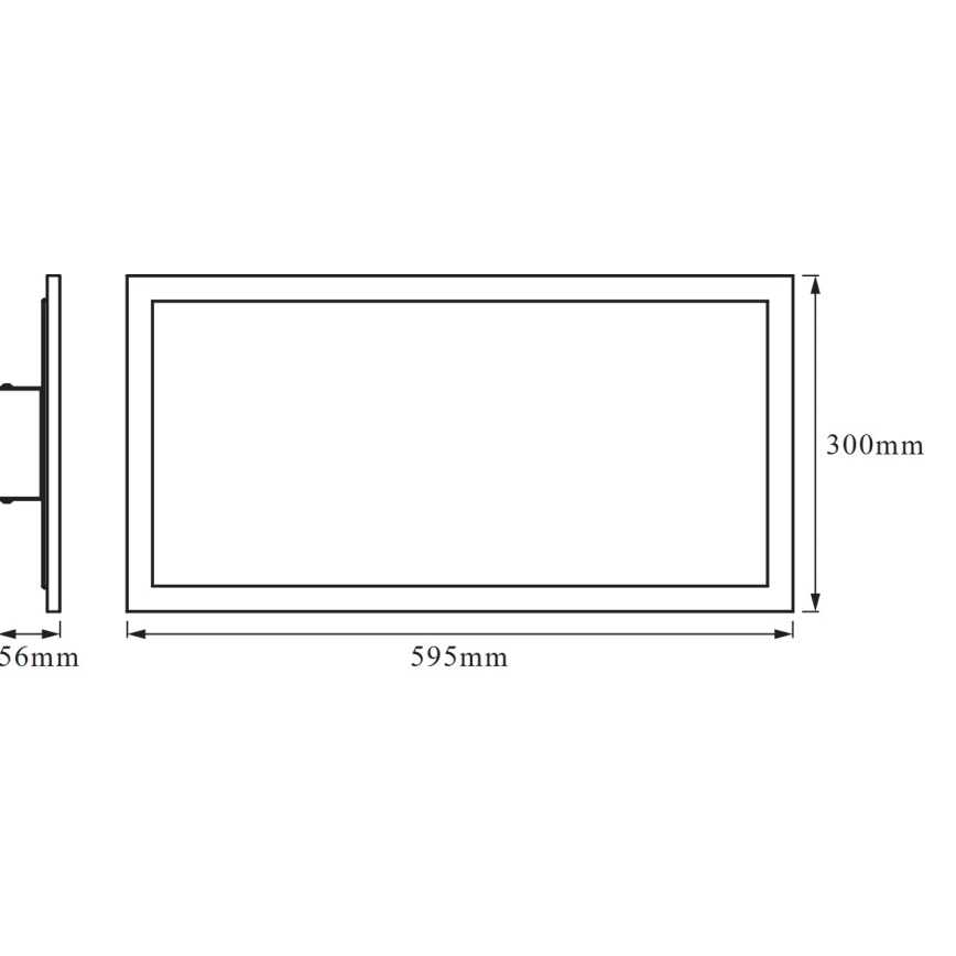 Osram - LED Stmievateľné stropné svietidlo SMART+ PLANON LED/22W/230V 60x30 cm 3000-6500K Wi-Fi