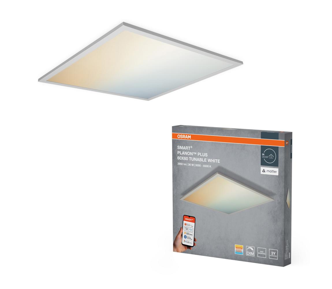 Osram - LED stmievateľné stropné svietidlo SMART+ PLANON LED/36W/230V Wi-Fi 4099854471834