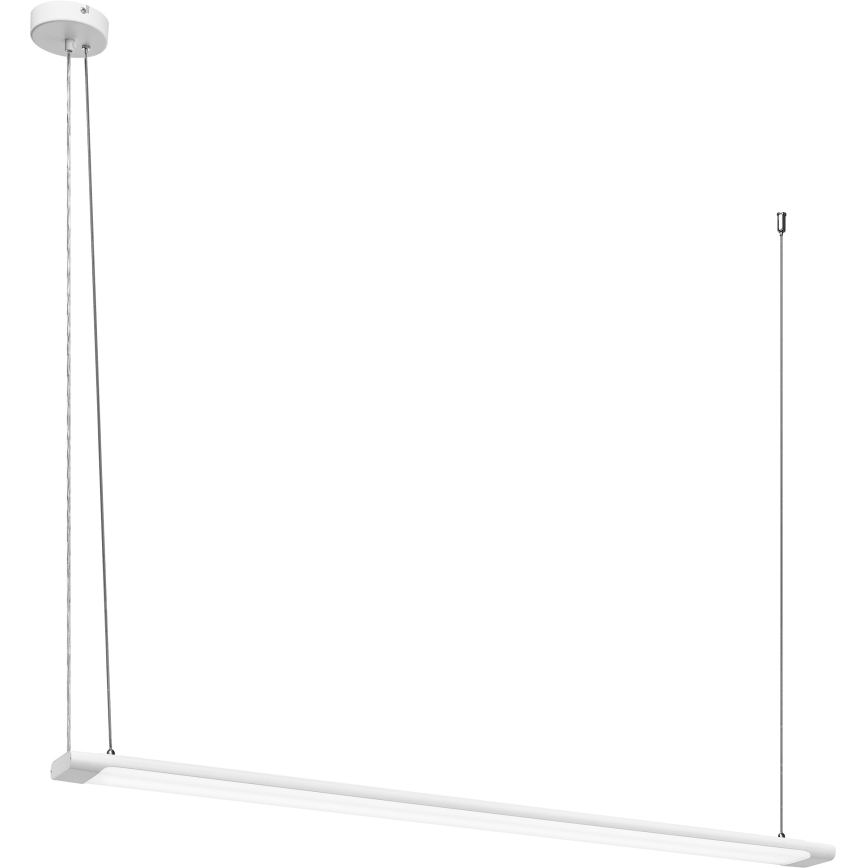 Osram - LED stmievateľný luster na lanku OFFICE LINE LED/40W/230V 4000K 120 cm biela