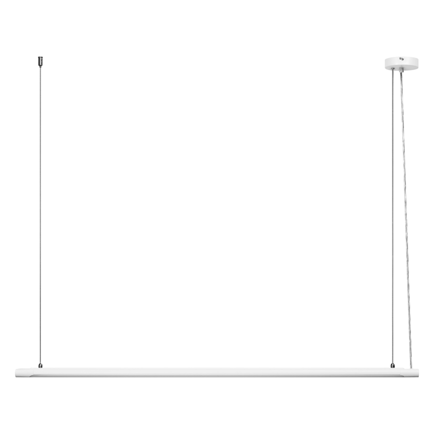 Osram - LED stmievateľný luster na lanku OFFICE LINE LED/40W/230V 4000K 120 cm biela