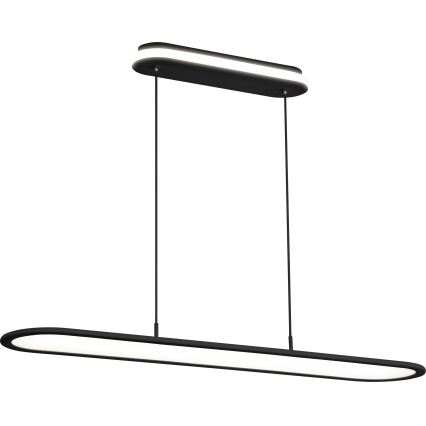 Osram - LED Stmievateľný luster na lane OFFICE LINE LED/57W/230V 4000K 100 cm CRI 90 čierna