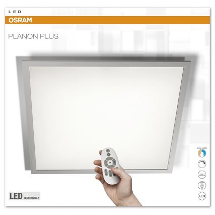 Osram - LED Stmievateľný panel PLANON PLUS LED/30W/230/12V + diaľkové ovládanie 60x60