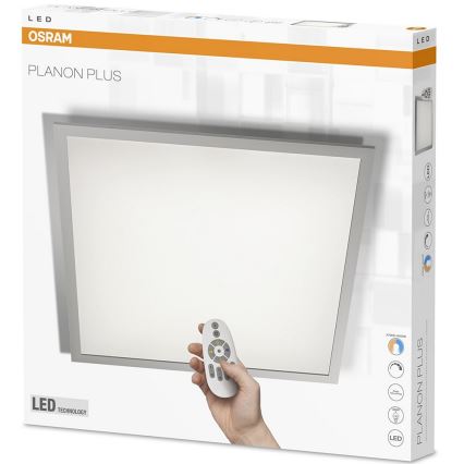 Osram - LED Stmievateľný panel PLANON PLUS LED/30W/230/12V + diaľkové ovládanie 60x60