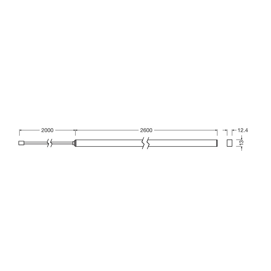 Osram - LED Stmievateľný pásik FLEX ACOUSTIC 2,6m LED/29W/230V + diaľkové ovládanie