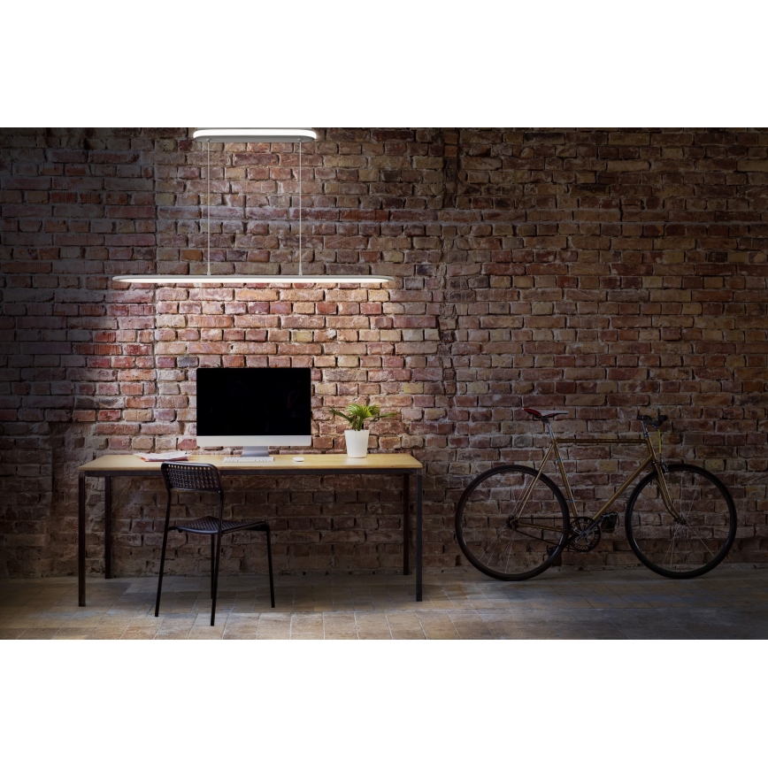 Osram - LED stmievateľný luster na lanku OFFICE LINE LED/57W/230V 4000K 100 cm CRI 90 biela