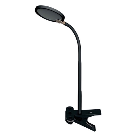 Osram - LED Stolná lampa s klipom PANAN LED/6W/230V čierna