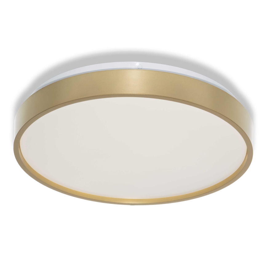 Osram - LED stropné svietidlo s čidlom súmraku CEILING LUXO LED/18W/230V, priemer 32 cm, zlaté