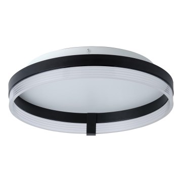 Osram - LED stropné svietidlo DECOR CIRCLE, 25 W, 230 V, voľba teploty svetla 3000/4000/6500 K, priemer 40 cm, čierna/biela