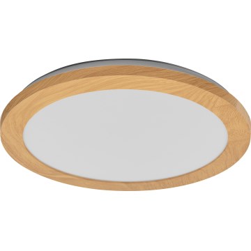 Osram - LED stropné svietidlo do kúpeľne ORBIS DISC LED/22W/230V 3000/4000K priemer 30 cm IP44 hnedá