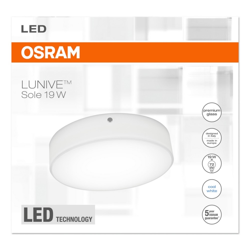 Osram - LED Stropné svietidlo LUNIVE LED/19W/230V ø250