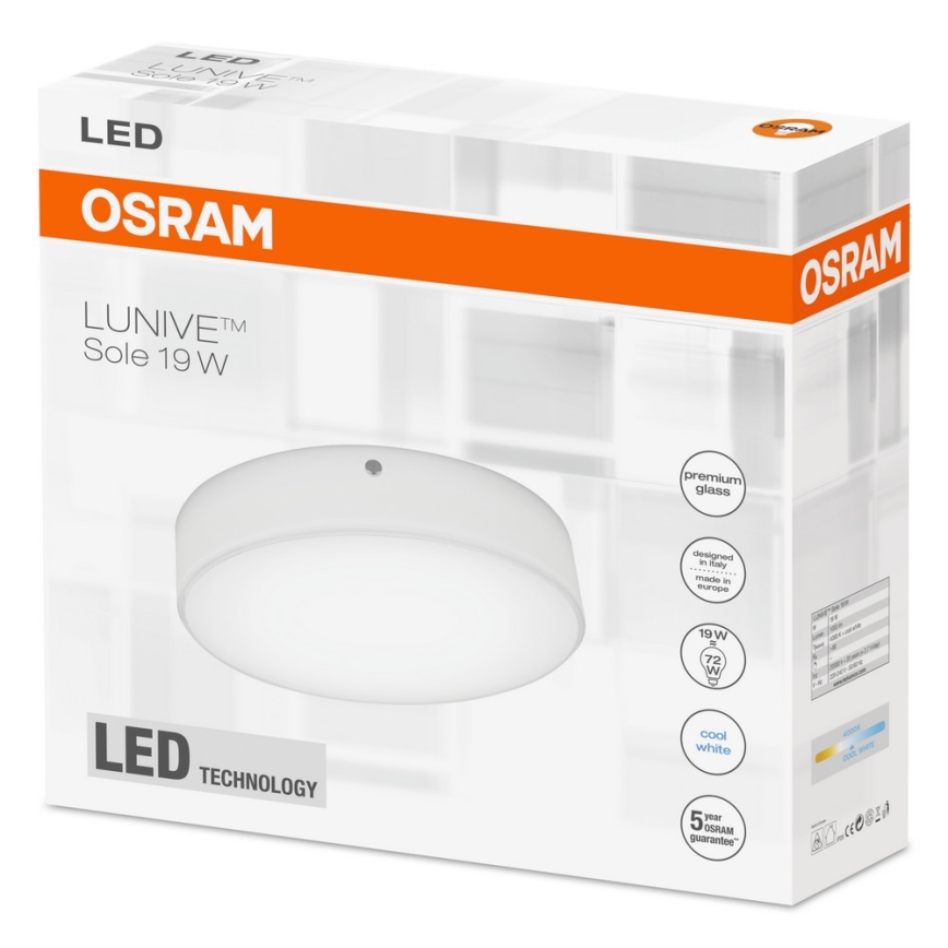 Osram - LED Stropné svietidlo LUNIVE LED/19W/230V ø250