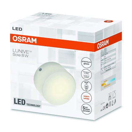 Osram - LED Stropné svietidlo LUNIVE LED/8W/230V ø100