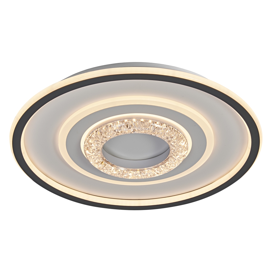 Osram - LED stropné svietidlo ORBIS CRISTALLY LED/50W/230V 2700/4000/6000K pr. 43 cm biela/čierna