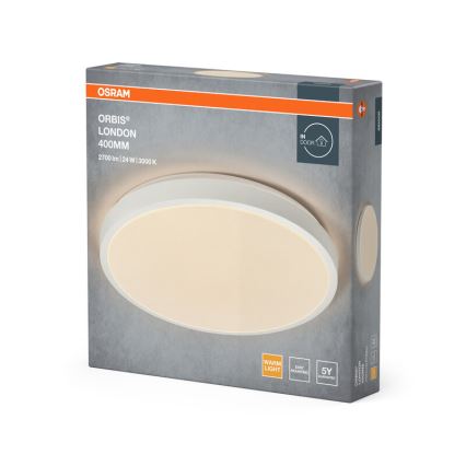 Osram - LED Stropné svietidlo ORBIS LONDON LED/24W/230V pr. 39,5 cm biela