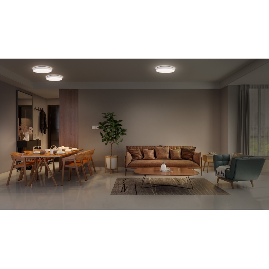 Osram - LED Stropné svietidlo ORBIS LONDON LED/36W/230V pr. 48 cm biele