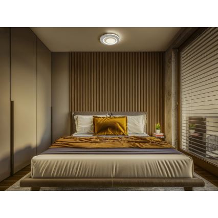 Osram - LED stropné svietidlo ORBIS SPIRAL LED/27W/230V pr. 40 cm biela