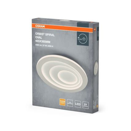 Osram - LED stropné svietidlo ORBIS SPIRAL LED/37W/230V biela