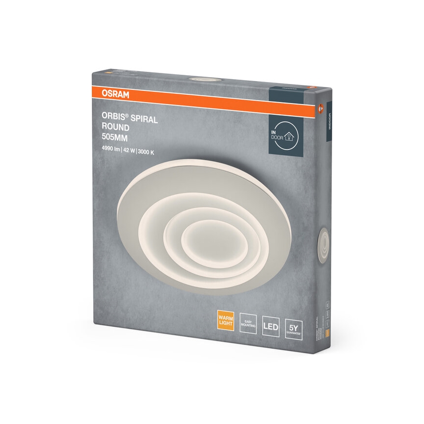 Osram - LED Stropné svietidlo ORBIS SPIRAL LED/42W/230V pr. 50,5 cm