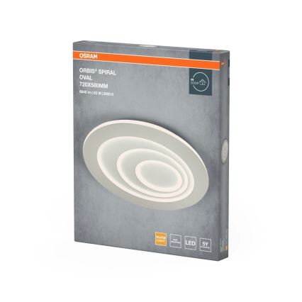 Osram - LED Stropné svietidlo ORBIS SPIRAL LED/63W/230V biela