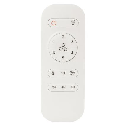 Osram - LED stropné svietidlo s ventilátorom CEILING FAN LED/66W/230V 3000/4000/6500K biele + diaľkové ovládanie