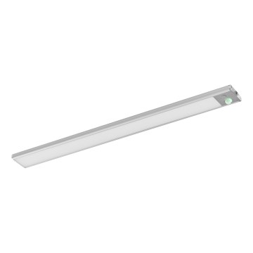 Osram - LED svietidlo pod kuchynskú linku s pohybovým a súmrakovým senzorom LINEAR LED/3,2W/3,7V 500 mAh 3000/4000/6500K 40 cm sivé