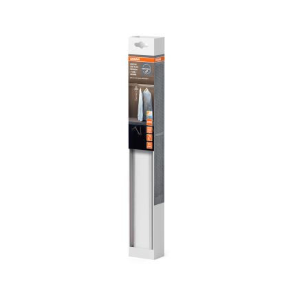 Osram - LED svietidlo pod kuchynskú linku s pohybovým a súmrakovým senzorom LINEAR LED/3,2W/3,7V 500 mAh 3000/4000/6500K 40 cm sivé