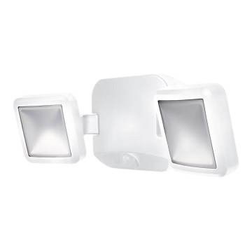 Osram - LED vonkajší nástenný reflektor so senzorom BATTERY 2xLED/5W/4xD IP54