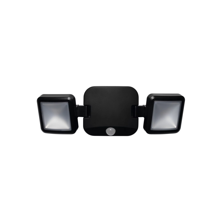 Osram - LED vonkajší nástenný reflektor so senzorom BATTERY 2xLED/5W/4xD IP54