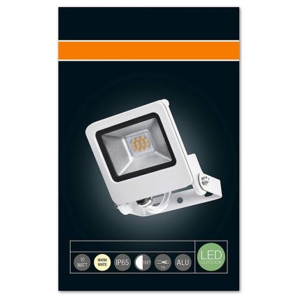 Osram - LED Vonkajší reflektor LEDVANCE 1xLED/10W/230V IP65